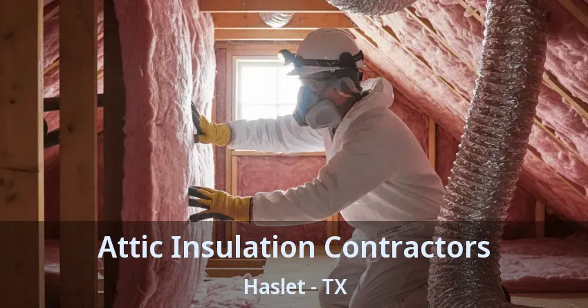 Attic Insulation Contractors Haslet - TX