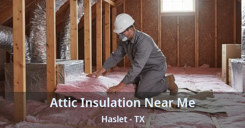 Attic Insulation Near Me Haslet - TX