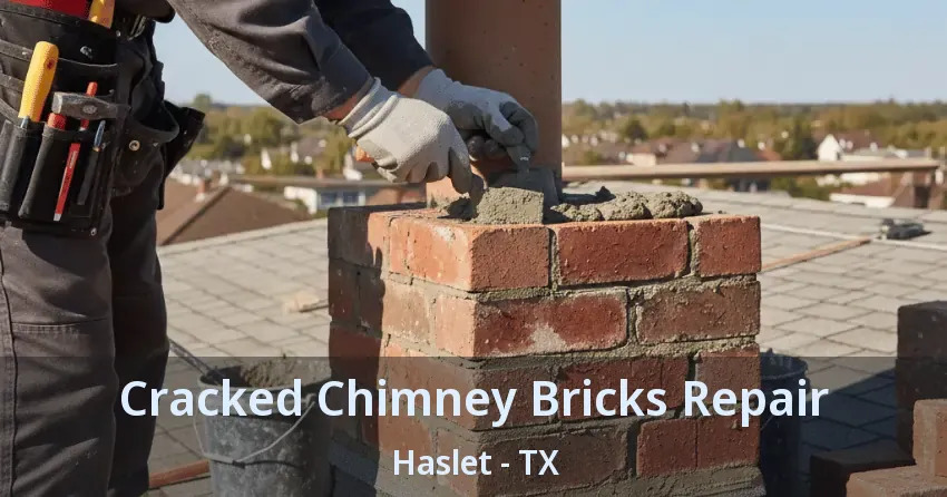 Cracked Chimney Bricks Repair Haslet - TX