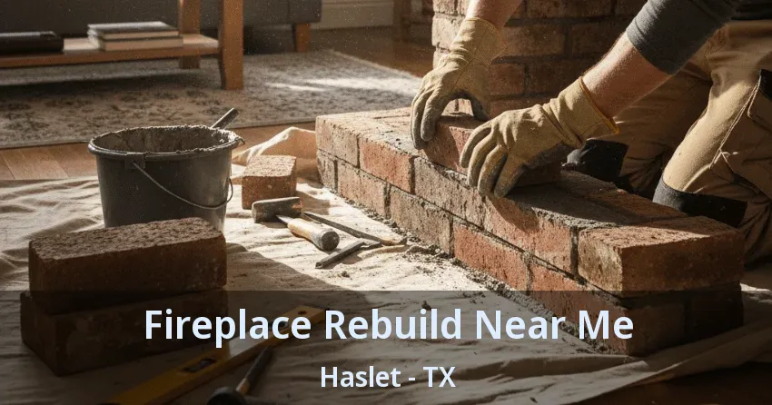 Fireplace Rebuild Near Me Haslet - TX