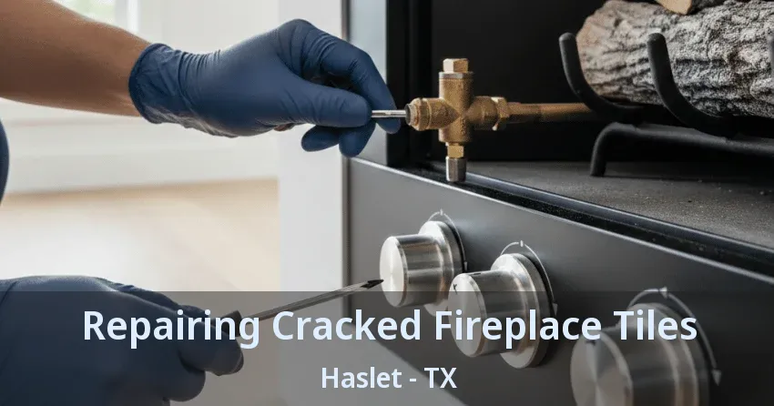 Repairing Cracked Fireplace Tiles Haslet - TX